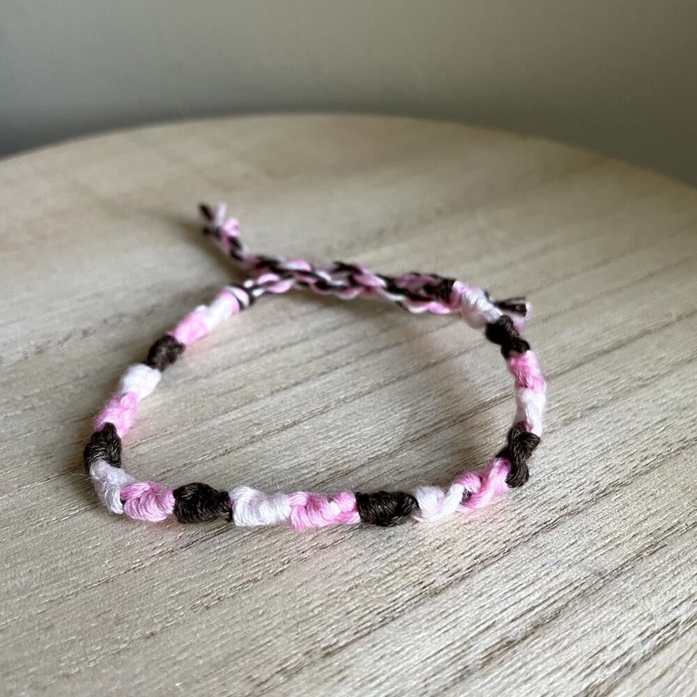 Evora Bracelet anklet trendy comfortable tie embroidery thread woven gift
